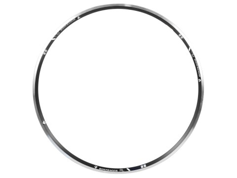 Bontrager Race Lite 700c TLR Clincher Road Rim 700C, Front or Rear 24 Czarny