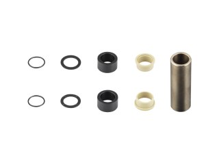 Fox Rear Shock Mounting Hardware Kit 50 x 8mm Offset Czarny/Biały