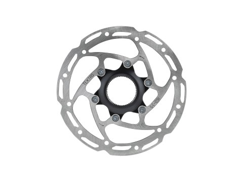 Tektro Centerlock Disc Brake Rotor 180 mm Czarny/Srebrny