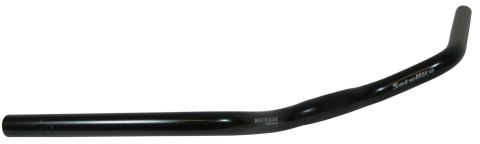 Bontrager Satellite 25.4 35 Degree Cruiser Handlebar 610mm x 50mm Czarny