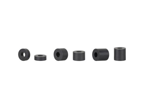 Trek-Diamant SKS Rear Fender Spacer Kit Assorted x 6.3mm Czarny