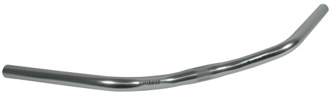 Bontrager Satellite 25.4 35 Degree Cruiser Handlebar 610mm x 50mm Srebrny