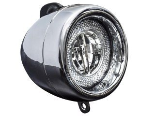 Trek Spanninga Retro Led Front Bike Light Chrome