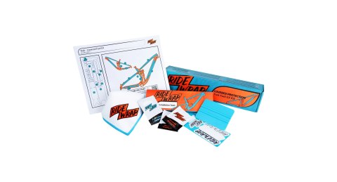 Ridewrap Matte Covered Frame Protection Kit Designed To Fit Clear