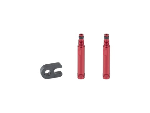 Bontrager Presta Valve Extenders 30 mm Czerwony