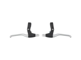 Lee Chi V-Brake Levers Lewa i prawa Srebrny/Czarny