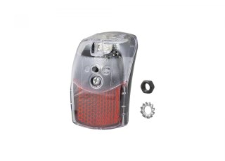 Spanninga Pixeo XB Rear Bike Light Czarny/Czerwony