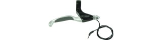 Tektro El550 Linear Pull Brake Lever With 75mm Jack Plug Czarny Srebrny