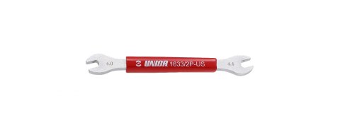 Unior Flat Spoke Wrench Size 3.3mm 3.45mm Czerwony