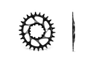 Zębatka Garbaruk SRAM GXP/DUB DM Oval 34T Boost Czarna