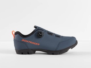 Buty Bontrager Evoke Battleship Blue Radioactive Orange (40)