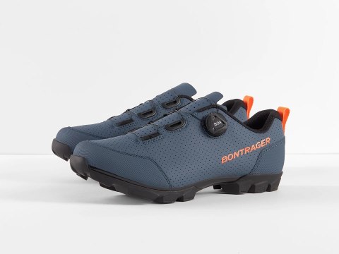 Buty Bontrager Evoke Battleship Blue Radioactive Orange (40) Buty Bontrager Evoke Battleship Blue Radioactive Orange (40)