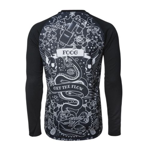 Koszulka Foog Jersey Tat Bike Black Męska (M) Koszulka Foog Jersey Tat Bike Black Męska (M)