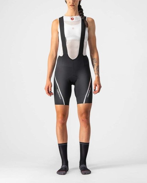 Spodenki rowerowe Castelli Damskie Velocissima 3 Czarne (M) Spodenki rowerowe Castelli Damskie Velocissima 3 Czarne (M)