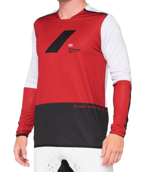 Koszulka 100% R-Core X Longsleeve Cherry Black (XL) Koszulka 100% R-Core X Longsleeve Cherry Black (XL)
