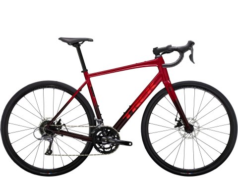 Trek Domane AL 2 44 Crimson to Dark Carmine Fade 2025 Trek Domane AL 2 44 Crimson to Dark Carmine Fade 2025