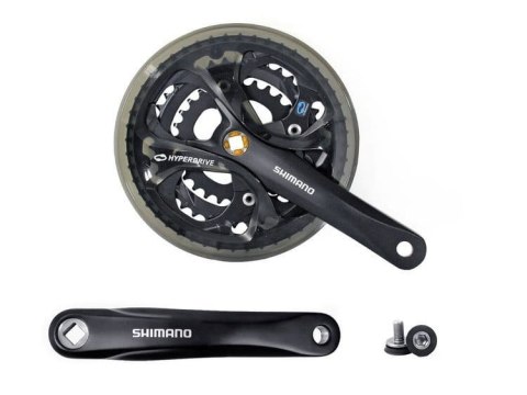 Mechanizm korbowy SHIMANO 8rz czarny fc-m361 42/32/22 175mm