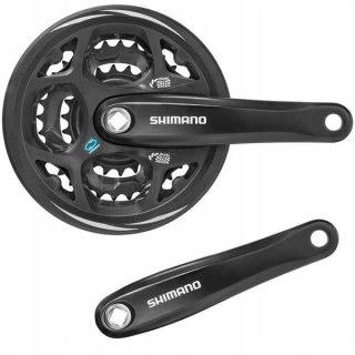 Mechanizm korbowy Shimano FC-M311 42/32/22T 170mm Czarna