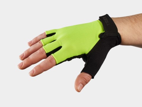 Rękawiczki rowerowe unisex z wkładkami żelowymi Trek Solstice Gel XXS Fluorescencyjny żółty Rękawiczki rowerowe unisex z wkładkami żelowymi Trek Solstice Gel XXS Fluorescencyjny żółty