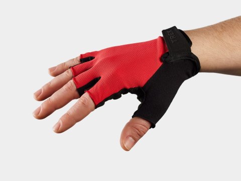 Rękawiczki rowerowe unisex z wkładkami żelowymi Trek Solstice Gel XXS Viper Red Rękawiczki rowerowe unisex z wkładkami żelowymi Trek Solstice Gel XXS Viper Red