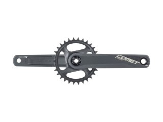 FSA Comet 1x Crankset for Trek 2023 Farley 5 175mm, 30t Czarny