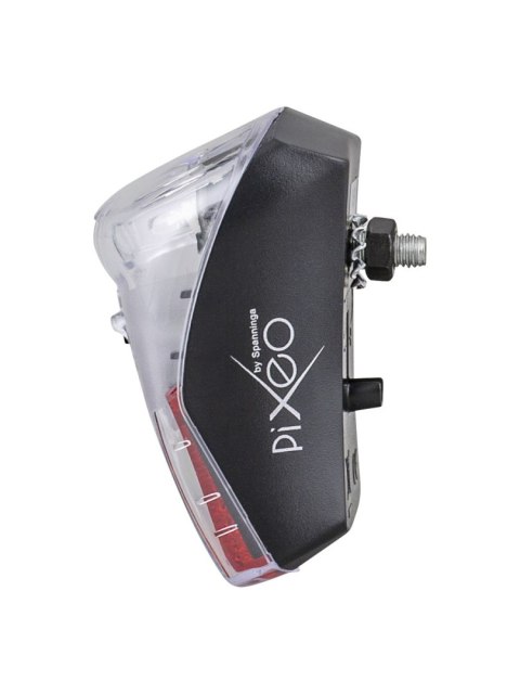 Spanninga Pixeo XB Rear Bike Light Czarny/Czerwony