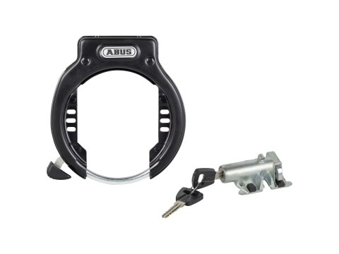 ABUS Ring Lock 4650XL NR & RIB Battery Lock BES3 DT3 T82 XL Czarny 2023