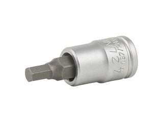 Tool Unior Hex Bit 1/4" Drive 4mm