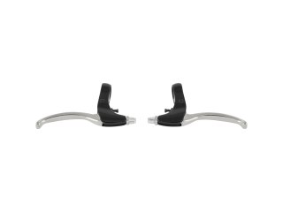 Promax LM-48 Brake Levers Lewa i prawa Srebrny/Czarny 2024