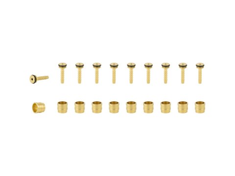 Tektro Olive & Barb Dorado Auriga Comp Draco Brake Part - Set of 10 Olive and Barb Set Chrome 2023 Tektro Olive & Barb Dorado Auriga Comp Draco Brake Part - Set of 10 Olive and Barb Set Chrome 2023