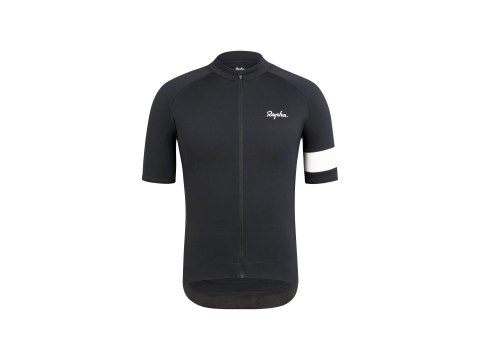 Koszulka rowerowa Rapha Core S Czarny 2024 Koszulka rowerowa Rapha Core S Czarny 2024