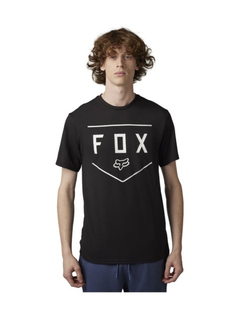 Fox Racing Shield Tech Tee S Czarny 2024