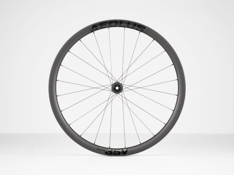 Koło przednie Bontrager Aeolus Elite 35V Disc TLR 12T czarne Koło przednie Bontrager Aeolus Elite 35V Disc TLR 12T czarne