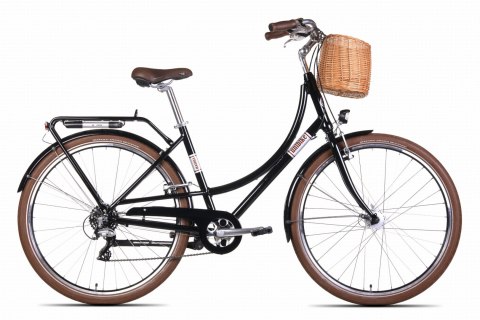 Unibike Citizen 7 Damski Czarny Połysk 2023 (19") Unibike Citizen 7 Damski Czarny Połysk 2023 (19")