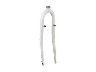 Fork Rigid Trek-Diamant 700c Threaded VBrake 230mm Era White