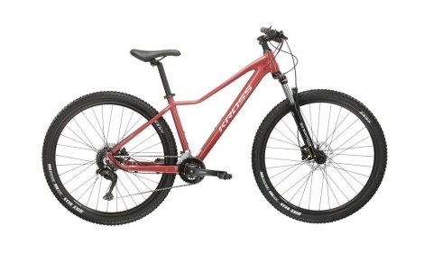 Kross Lea 5.0 Bordowy Srebrny Połysk 27,5" 2024 (S) Kross Lea 5.0 Bordowy Srebrny Połysk 27,5" 2024 (S)