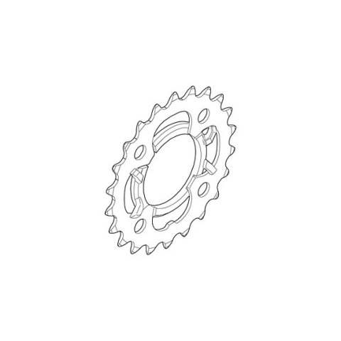 Tarcza Shimano 28T FC-M361 czarna