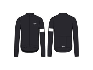 Jersey Rapha 24 Core Thermal Long Sleeve X-Large Black