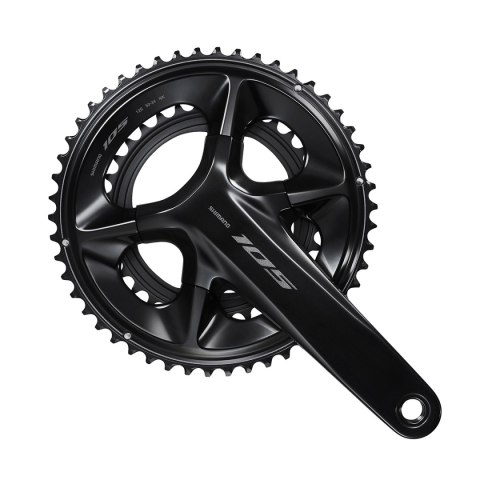 SHIMANO 105 Mechanizm korbowy FC-R7100 12 rzędów 1700 mm 50-34T Czarny