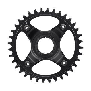 SHIMANO Tarcza mechanizmu korbowego SM-CRE80-12-B 12 rzędów bez osłony 36T lina łańcucha 55 mm Czarny