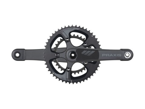 Crankset Praxis Carbon Road Domane LT+ 50/34 172.5 Black