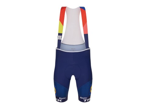 Short Santini Trek Team Bib XX-Large Blue/Yellow