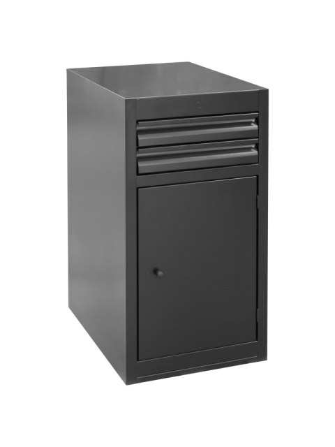 Tool Unior Workbench Single Center Cabinet Black