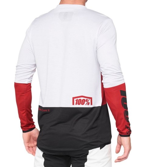 Koszulka 100% R-Core X Longsleeve Cherry Black (S)