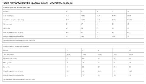Spodenki Attiq Gravel + wewnętrzne spodenki Damskie (XL) Spodenki Attiq Gravel + wewnętrzne spodenki Damskie (XL)