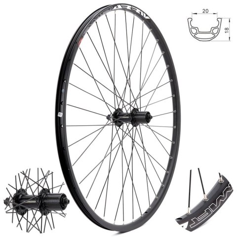 Koło 29 tył CENTERLOCK FHTX5058_J20S CN BK Koło 29 tył CENTERLOCK FHTX5058_J20S CN BK