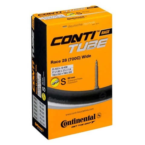 Dętka Continental Race 28" Training Presta 60mm 25-622/32-630 Dętka Continental Race 28" Training Presta 60mm 25-622/32-630