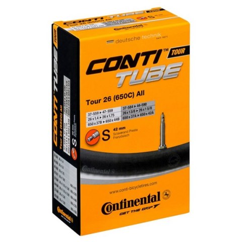 Dętka Continental Tour 26" Presta 42mm 37-559/47-597 Dętka Continental Tour 26" Presta 42mm 37-559/47-597