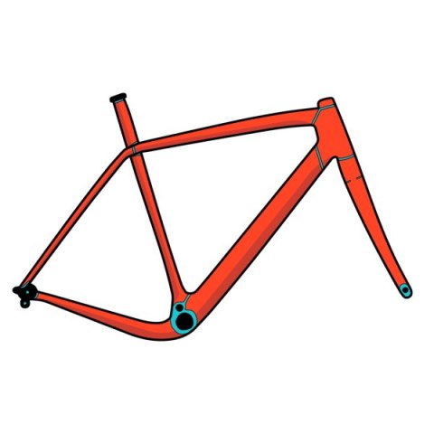 Naklejki na ramę Ride Wrap Aethos Tailored Protection Frame Kit Naklejki na ramę Ride Wrap Aethos Tailored Protection Frame Kit