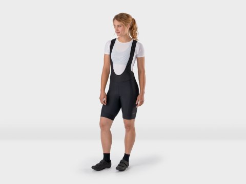 Damskie spodenki rowerowe z szelkami Trek Solstice Czarne (L) Damskie spodenki rowerowe z szelkami Trek Solstice Czarne (L)